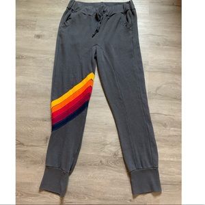 Aviator Nation Chevron sweatpants